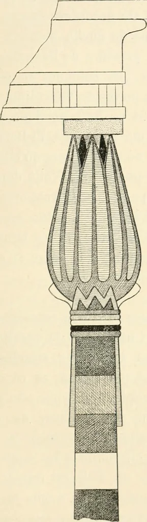 An illustration from Histoire de l'ordre lotiforme: étude d'archélogie égyptienne, 1897, leaf 178