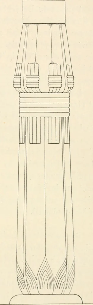 An illustration from Histoire de l'ordre lotiforme: étude d'archélogie égyptienne, 1897, leaf 224