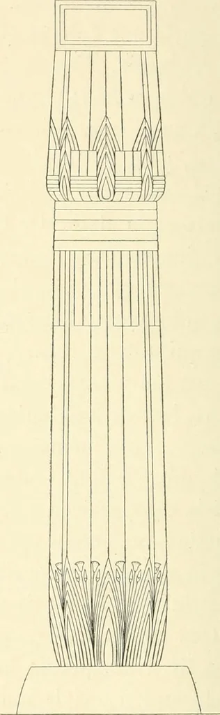 An illustration from Histoire de l'ordre lotiforme: étude d'archélogie égyptienne, 1897, leaf 235