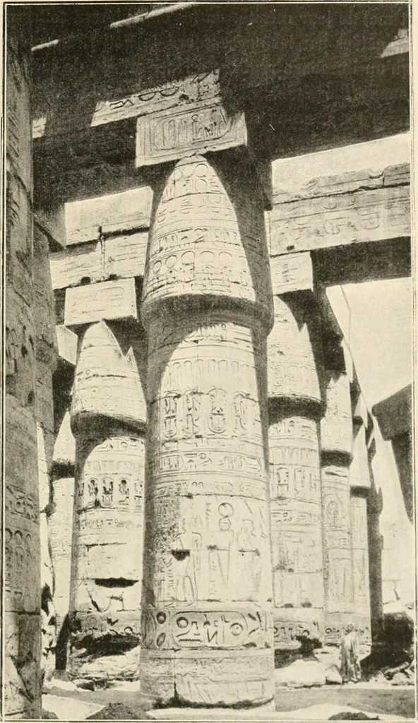 An illustration from Histoire de l'ordre lotiforme: étude d'archélogie égyptienne, 1897, leaf 272