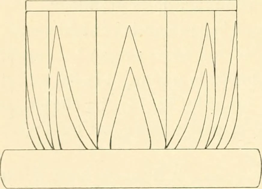 An illustration from Histoire de l'ordre lotiforme: étude d'archélogie égyptienne, 1897, leaf 289
