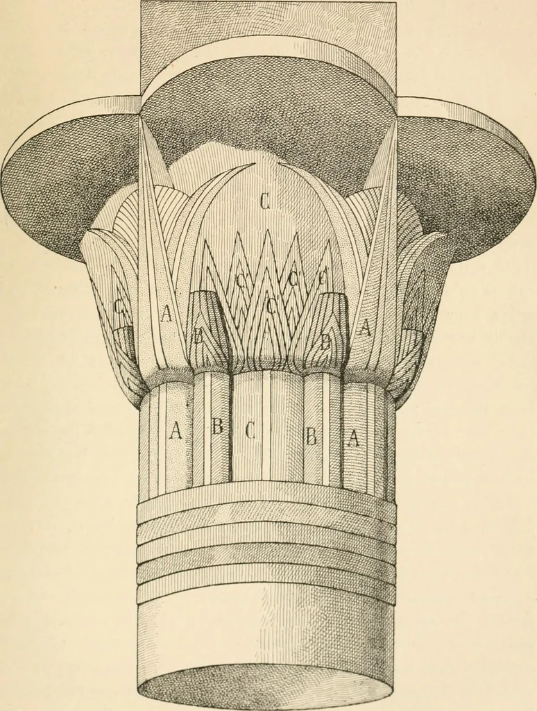 An illustration from Histoire de l'ordre lotiforme: étude d'archélogie égyptienne, 1897, leaf 292