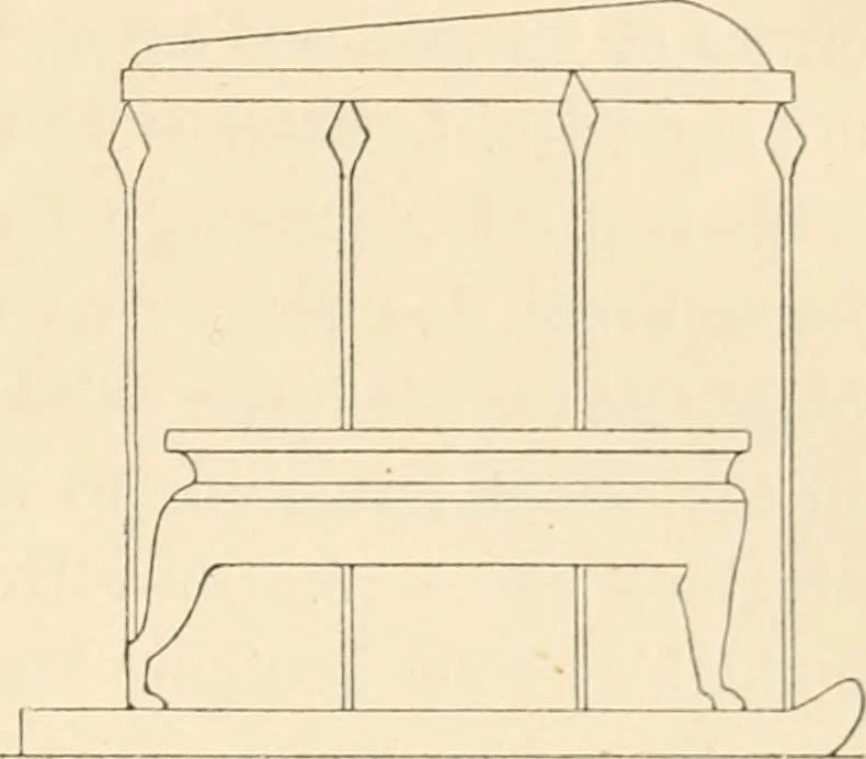 An illustration from Histoire de l'ordre lotiforme: étude d'archélogie égyptienne, 1897, leaf 56