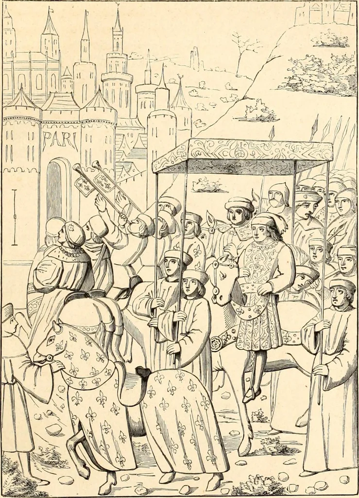 An illustration from Histoire de l'orfévrerie-joaillerie et des anciennes communautés et confréries d'orfévres-joailliers de la France et de la Belgique, 1850, leaf 102