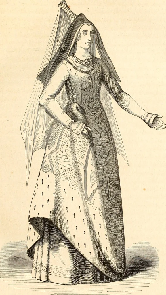An illustration from Histoire de l'orfévrerie-joaillerie et des anciennes communautés et confréries d'orfévres-joailliers de la France et de la Belgique, 1850, leaf 110