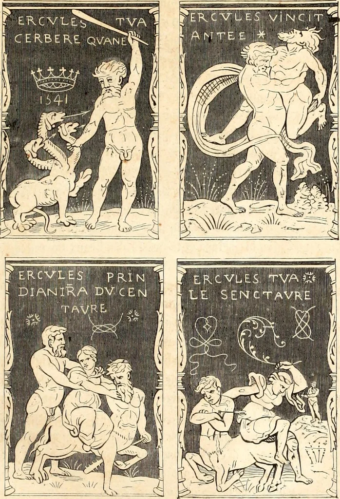An illustration from Histoire de l'orfévrerie-joaillerie et des anciennes communautés et confréries d'orfévres-joailliers de la France et de la Belgique, 1850, leaf 132