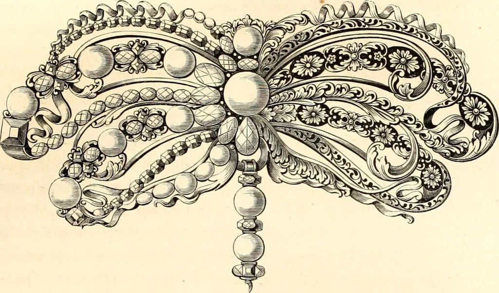 An illustration from Histoire de l'orfévrerie-joaillerie et des anciennes communautés et confréries d'orfévres-joailliers de la France et de la Belgique, 1850, leaf 170
