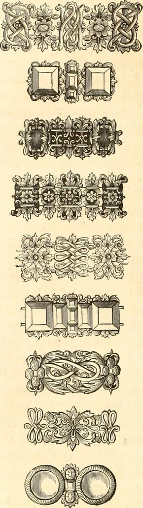 An illustration from Histoire de l'orfévrerie-joaillerie et des anciennes communautés et confréries d'orfévres-joailliers de la France et de la Belgique, 1850, leaf 179