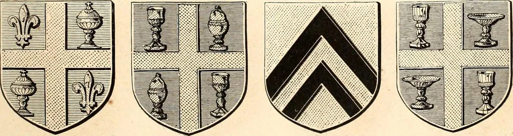 An illustration from Histoire de l'orfévrerie-joaillerie et des anciennes communautés et confréries d'orfévres-joailliers de la France et de la Belgique, 1850, leaf 216