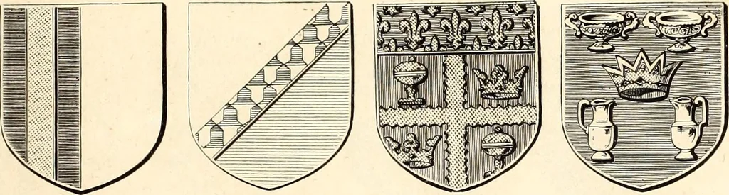 An illustration from Histoire de l'orfévrerie-joaillerie et des anciennes communautés et confréries d'orfévres-joailliers de la France et de la Belgique, 1850, leaf 220