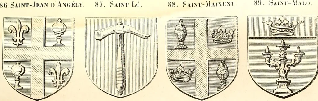 An illustration from Histoire de l'orfévrerie-joaillerie et des anciennes communautés et confréries d'orfévres-joailliers de la France et de la Belgique, 1850, leaf 222