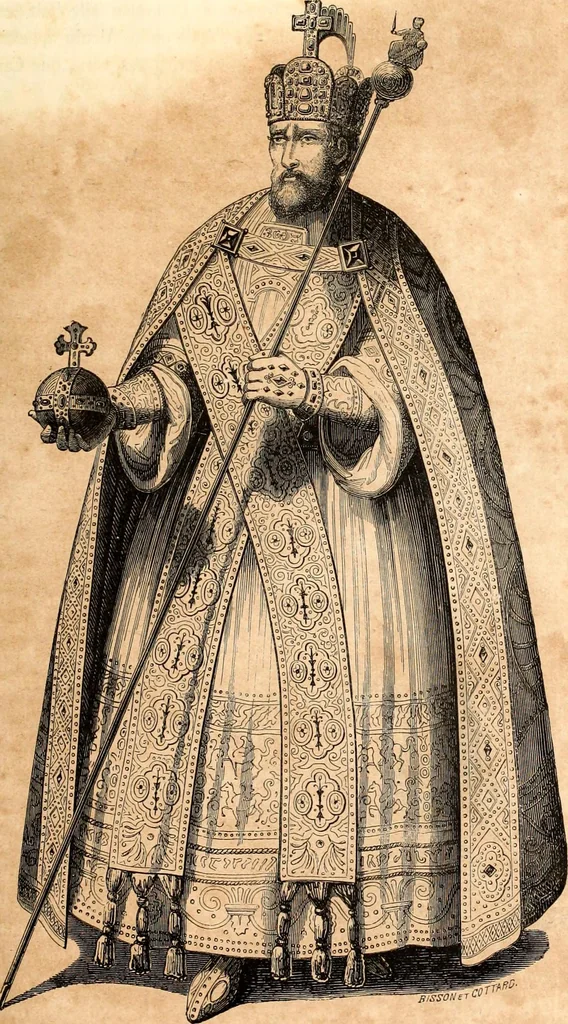 An illustration from Histoire de l'orfévrerie-joaillerie et des anciennes communautés et confréries d'orfévres-joailliers de la France et de la Belgique, 1850, leaf 290