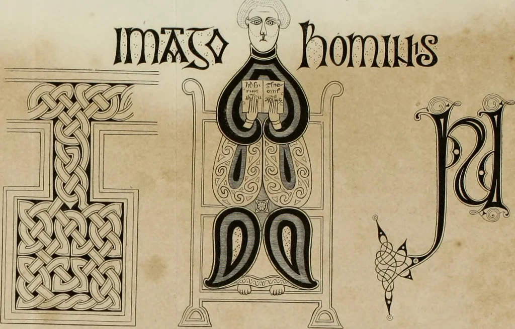 An illustration from Histoire de l'orfévrerie-joaillerie et des anciennes communautés et confréries d'orfévres-joailliers de la France et de la Belgique, 1850, leaf 294
