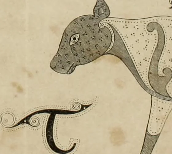 An illustration from Histoire de l'orfévrerie-joaillerie et des anciennes communautés et confréries d'orfévres-joailliers de la France et de la Belgique, 1850, leaf 294