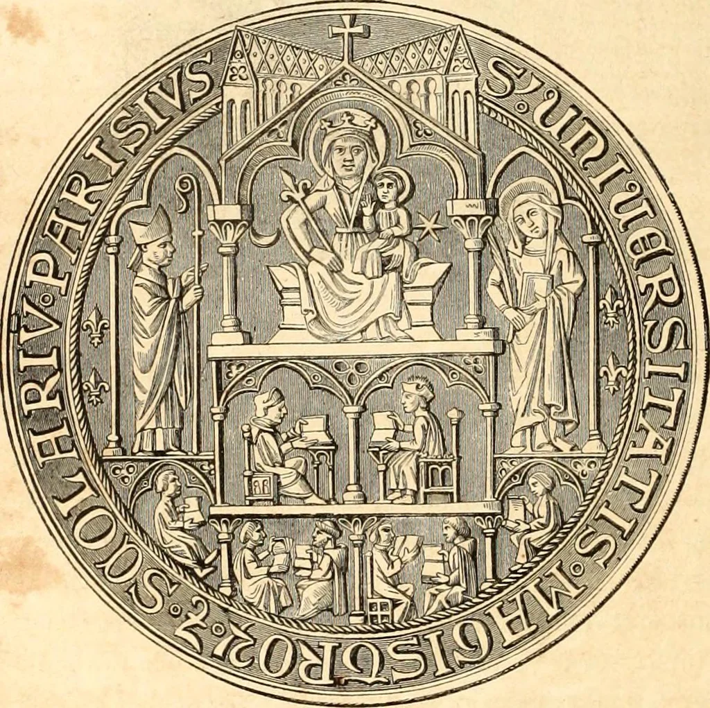 An illustration from Histoire de l'orfévrerie-joaillerie et des anciennes communautés et confréries d'orfévres-joailliers de la France et de la Belgique, 1850, leaf 305