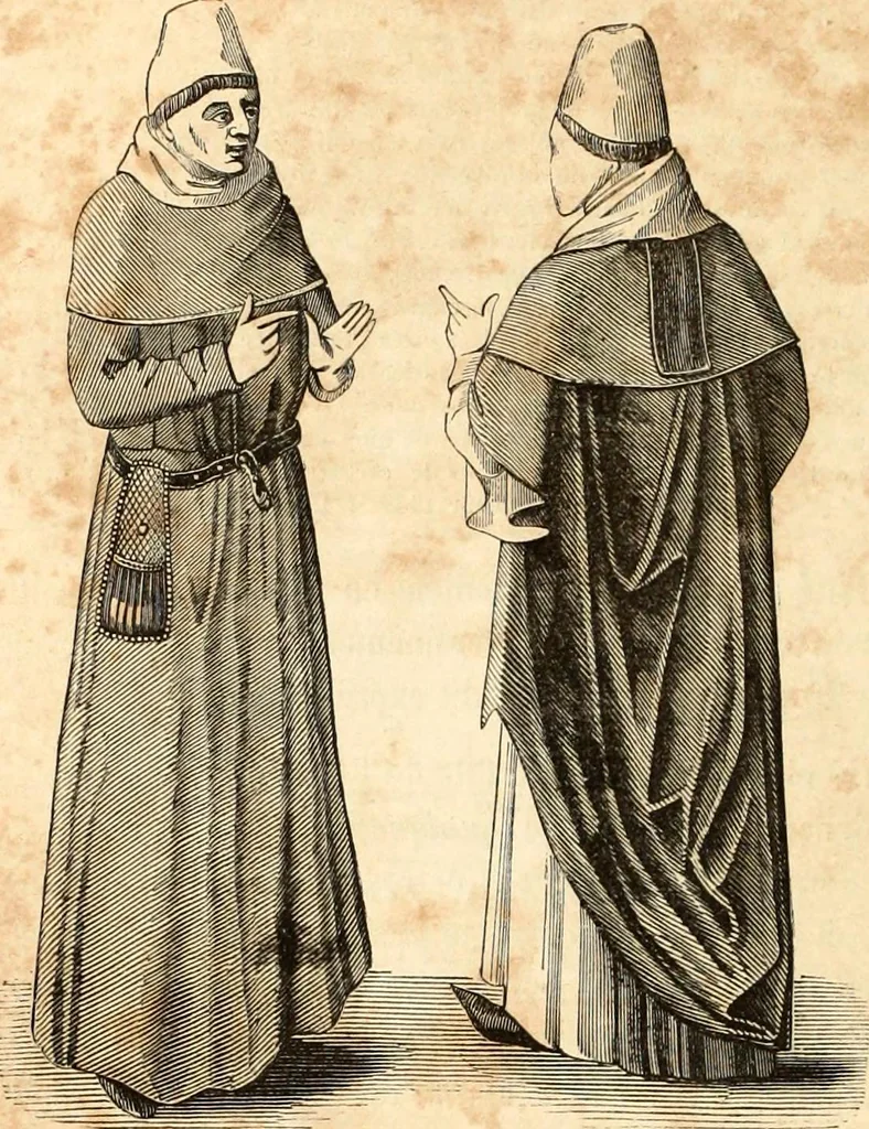 An illustration from Histoire de l'orfévrerie-joaillerie et des anciennes communautés et confréries d'orfévres-joailliers de la France et de la Belgique, 1850, leaf 309
