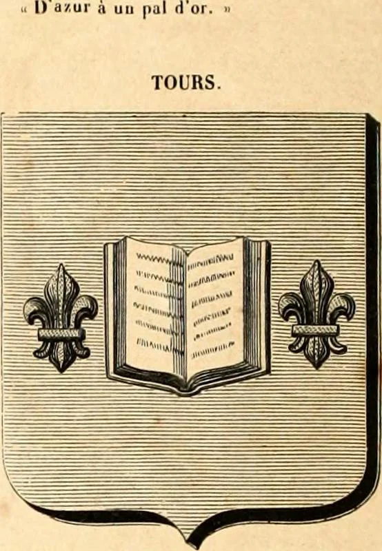 An illustration from Histoire de l'orfévrerie-joaillerie et des anciennes communautés et confréries d'orfévres-joailliers de la France et de la Belgique, 1850, leaf 319