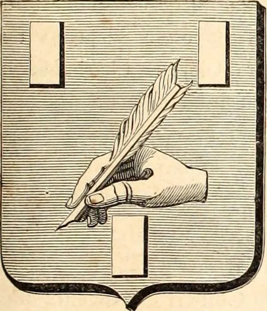 An illustration from Histoire de l'orfévrerie-joaillerie et des anciennes communautés et confréries d'orfévres-joailliers de la France et de la Belgique, 1850, leaf 322