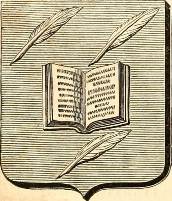 An illustration from Histoire de l'orfévrerie-joaillerie et des anciennes communautés et confréries d'orfévres-joailliers de la France et de la Belgique, 1850, leaf 323