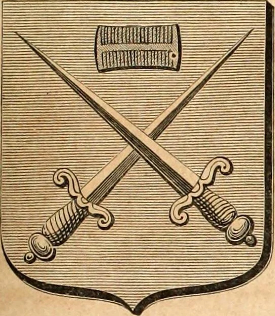 An illustration from Histoire de l'orfévrerie-joaillerie et des anciennes communautés et confréries d'orfévres-joailliers de la France et de la Belgique, 1850, leaf 330