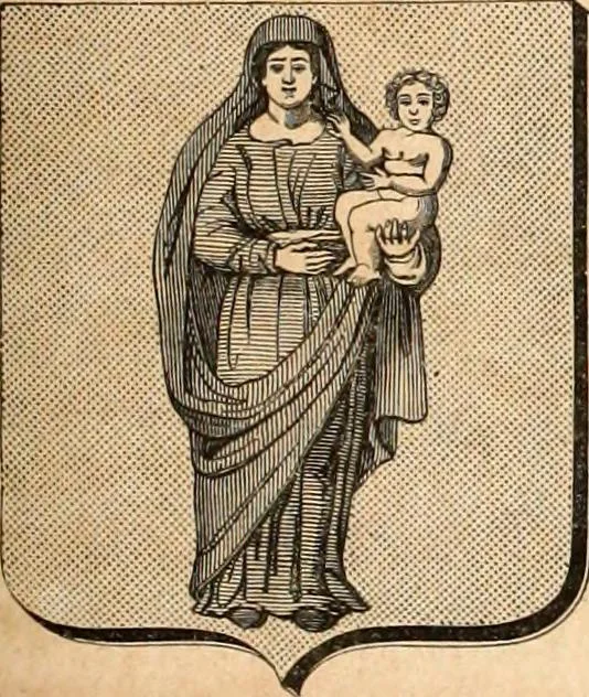 An illustration from Histoire de l'orfévrerie-joaillerie et des anciennes communautés et confréries d'orfévres-joailliers de la France et de la Belgique, 1850, leaf 330