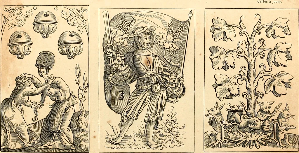 An illustration from Histoire de l'orfévrerie-joaillerie et des anciennes communautés et confréries d'orfévres-joailliers de la France et de la Belgique, 1850, leaf 353