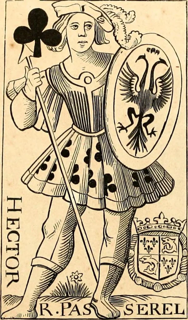An illustration from Histoire de l'orfévrerie-joaillerie et des anciennes communautés et confréries d'orfévres-joailliers de la France et de la Belgique, 1850, leaf 357