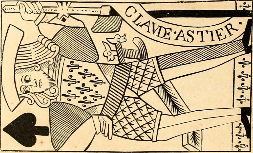An illustration from Histoire de l'orfévrerie-joaillerie et des anciennes communautés et confréries d'orfévres-joailliers de la France et de la Belgique, 1850, leaf 359