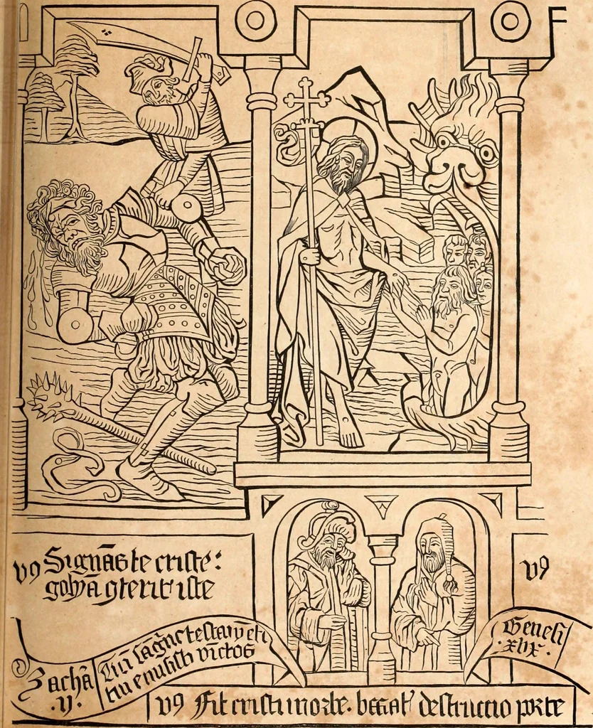 An illustration from Histoire de l'orfévrerie-joaillerie et des anciennes communautés et confréries d'orfévres-joailliers de la France et de la Belgique, 1850, leaf 364
