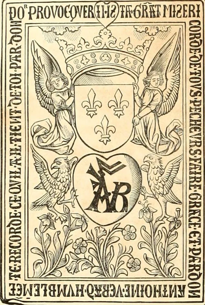An illustration from Histoire de l'orfévrerie-joaillerie et des anciennes communautés et confréries d'orfévres-joailliers de la France et de la Belgique, 1850, leaf 401