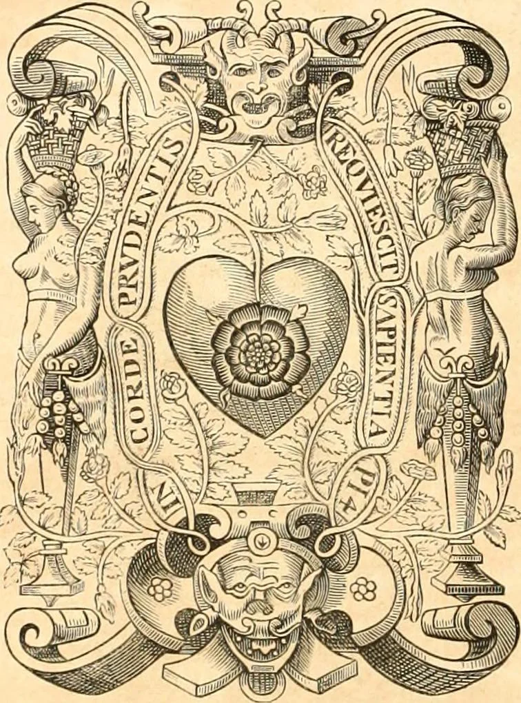 An illustration from Histoire de l'orfévrerie-joaillerie et des anciennes communautés et confréries d'orfévres-joailliers de la France et de la Belgique, 1850, leaf 405