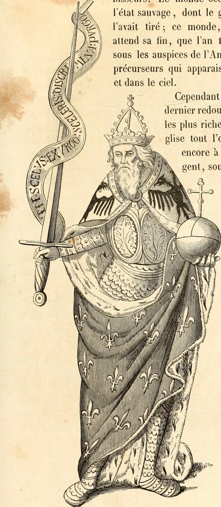 An illustration from Histoire de l'orfévrerie-joaillerie et des anciennes communautés et confréries d'orfévres-joailliers de la France et de la Belgique, 1850, leaf 46