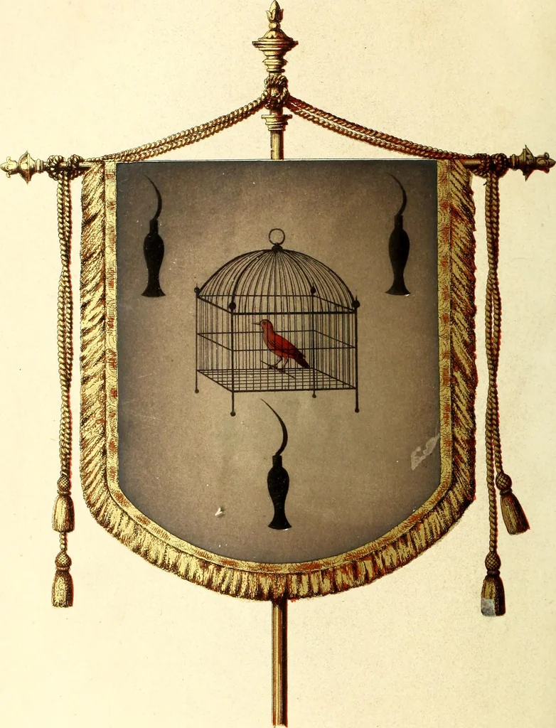 An illustration from Histoire de l'orfévrerie-joaillerie et des anciennes communautés et confréries d'orfévres-joailliers de la France et de la Belgique, 1850, leaf 479