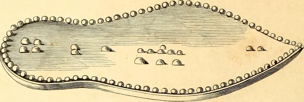 An illustration from Histoire de l'orfévrerie-joaillerie et des anciennes communautés et confréries d'orfévres-joailliers de la France et de la Belgique, 1850, leaf 509