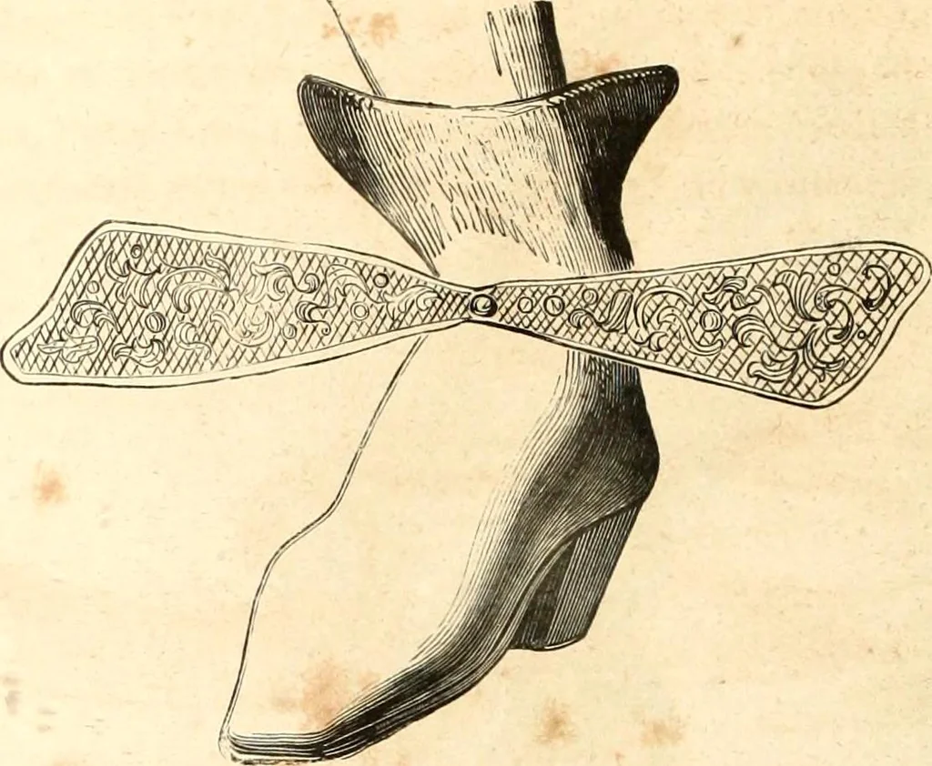 An illustration from Histoire de l'orfévrerie-joaillerie et des anciennes communautés et confréries d'orfévres-joailliers de la France et de la Belgique, 1850, leaf 577