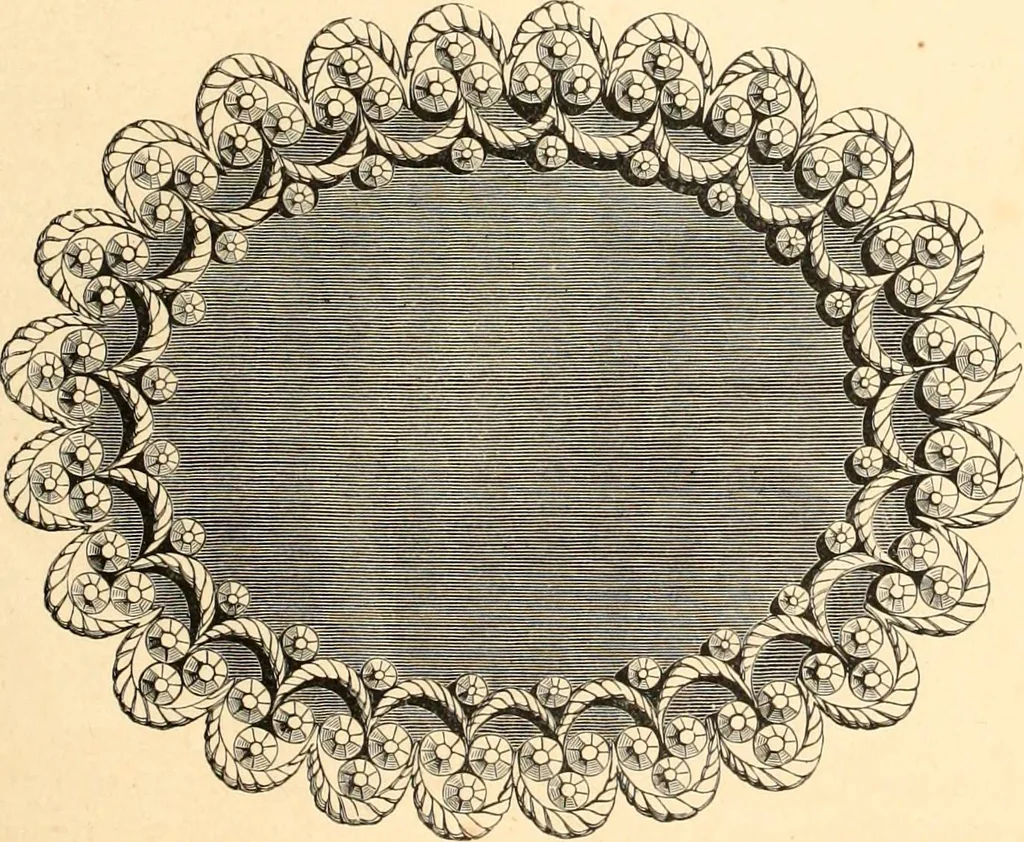 An illustration from Histoire de l'orfévrerie-joaillerie et des anciennes communautés et confréries d'orfévres-joailliers de la France et de la Belgique, 1850, leaf 584