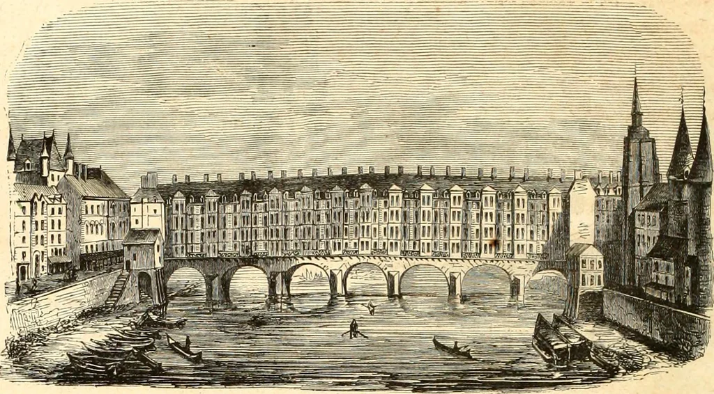 An illustration from Histoire de l'orfévrerie-joaillerie et des anciennes communautés et confréries d'orfévres-joailliers de la France et de la Belgique, 1850, leaf 65