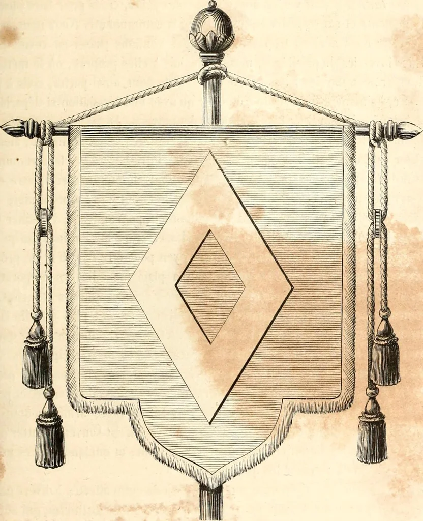 An illustration from Histoire de l'orfévrerie-joaillerie et des anciennes communautés et confréries d'orfévres-joailliers de la France et de la Belgique, 1850, leaf 652