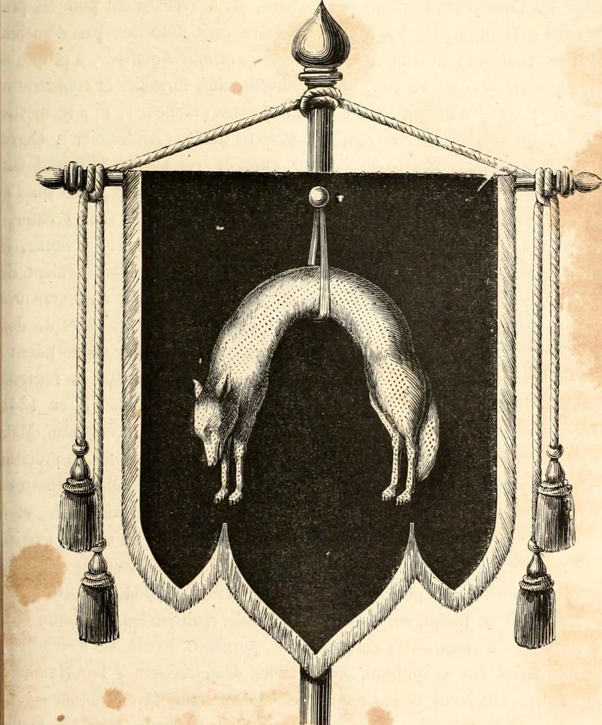 An illustration from Histoire de l'orfévrerie-joaillerie et des anciennes communautés et confréries d'orfévres-joailliers de la France et de la Belgique, 1850, leaf 654