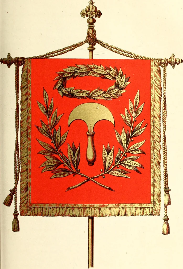 An illustration from Histoire de l'orfévrerie-joaillerie et des anciennes communautés et confréries d'orfévres-joailliers de la France et de la Belgique, 1850, leaf 688