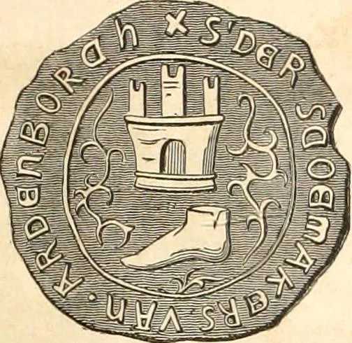 An illustration from Histoire de l'orfévrerie-joaillerie et des anciennes communautés et confréries d'orfévres-joailliers de la France et de la Belgique, 1850, leaf 706