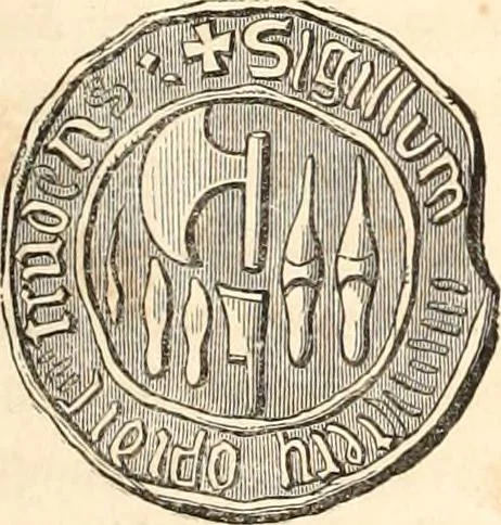 An illustration from Histoire de l'orfévrerie-joaillerie et des anciennes communautés et confréries d'orfévres-joailliers de la France et de la Belgique, 1850, leaf 706