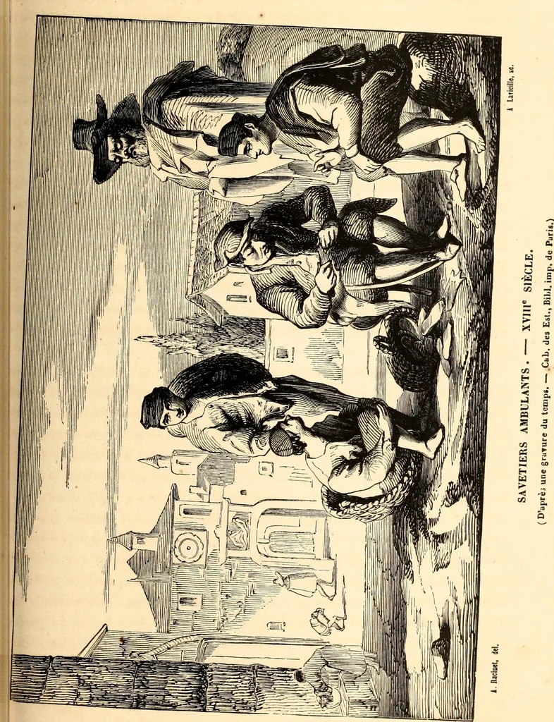 An illustration from Histoire de l'orfévrerie-joaillerie et des anciennes communautés et confréries d'orfévres-joailliers de la France et de la Belgique, 1850, leaf 744