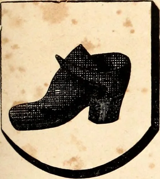 An illustration from Histoire de l'orfévrerie-joaillerie et des anciennes communautés et confréries d'orfévres-joailliers de la France et de la Belgique, 1850, leaf 864