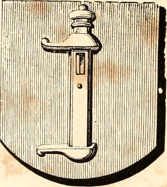An illustration from Histoire de l'orfévrerie-joaillerie et des anciennes communautés et confréries d'orfévres-joailliers de la France et de la Belgique, 1850, leaf 870