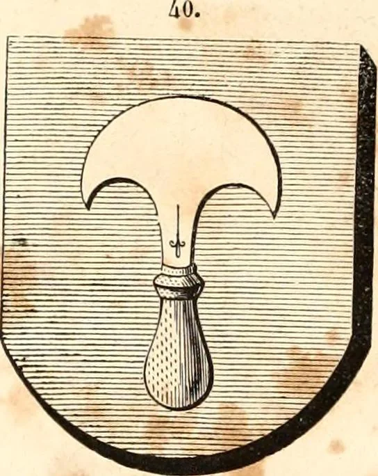 An illustration from Histoire de l'orfévrerie-joaillerie et des anciennes communautés et confréries d'orfévres-joailliers de la France et de la Belgique, 1850, leaf 872