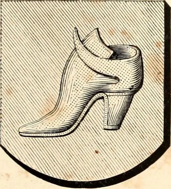 An illustration from Histoire de l'orfévrerie-joaillerie et des anciennes communautés et confréries d'orfévres-joailliers de la France et de la Belgique, 1850, leaf 878