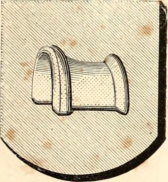 An illustration from Histoire de l'orfévrerie-joaillerie et des anciennes communautés et confréries d'orfévres-joailliers de la France et de la Belgique, 1850, leaf 880