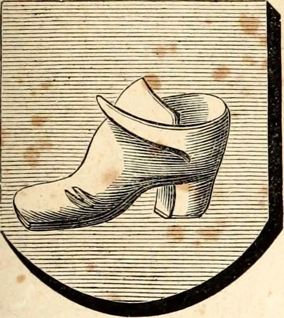 An illustration from Histoire de l'orfévrerie-joaillerie et des anciennes communautés et confréries d'orfévres-joailliers de la France et de la Belgique, 1850, leaf 884