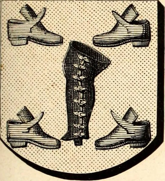 An illustration from Histoire de l'orfévrerie-joaillerie et des anciennes communautés et confréries d'orfévres-joailliers de la France et de la Belgique, 1850, leaf 890